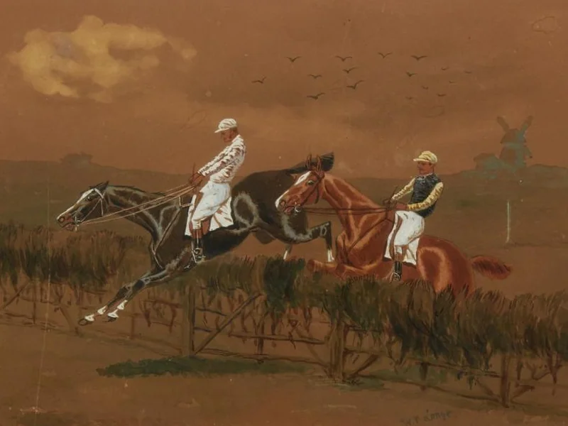 1857-William Verner Longe - Una corsa a ostacoli
